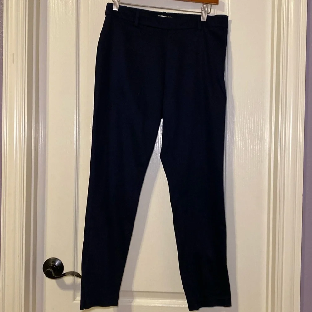 H&M Women's Navy Business Casual Pants Size 10 NWOT